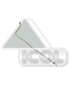 TUBO DE FREIO DIANTEIRO DIREITO BRASILIA/VARIANT/TL - 1316117241